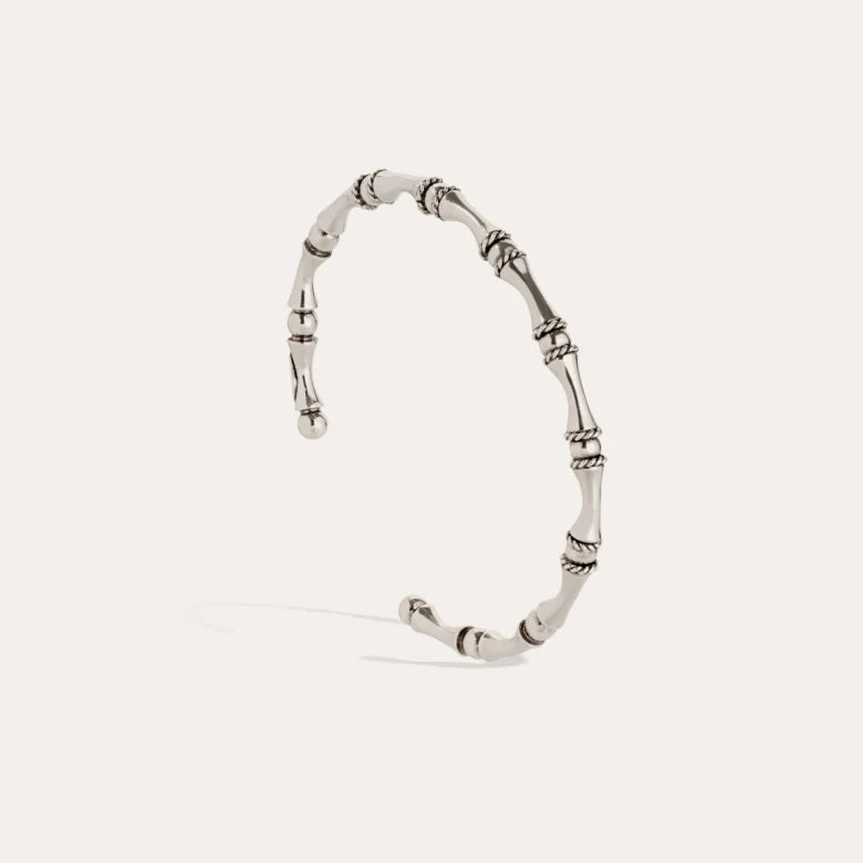Bracelet Gas bijoux - Bambou jonc mini argent
