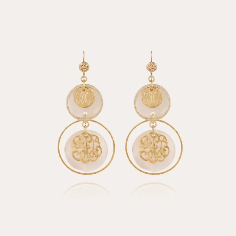 Boucles d'oreilles GAS Bijoux - Idylle or