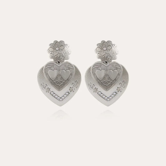 Boucles d'oreilles GAS Bijoux - Love argent