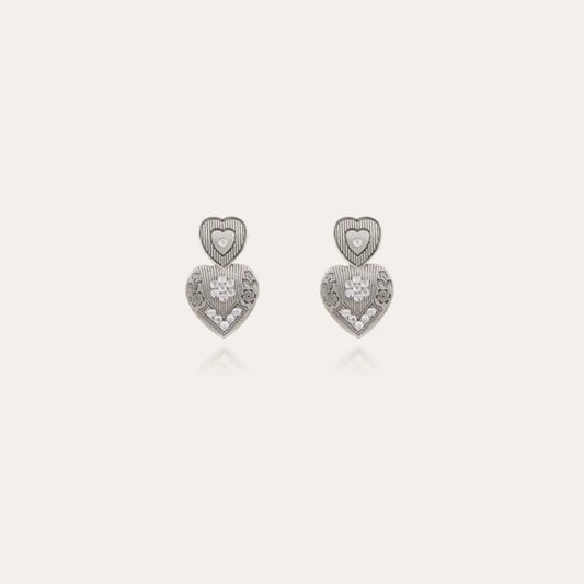 Boucles d'oreilles GAS Bijoux - Love mini argent