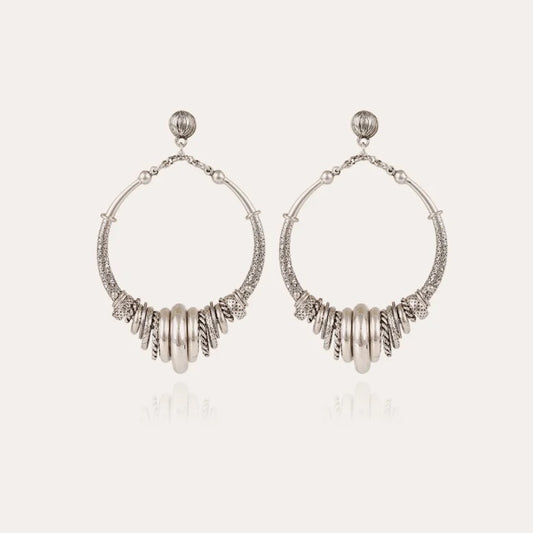 Boucles d'oreilles GAS Bijoux - Maranzana argent