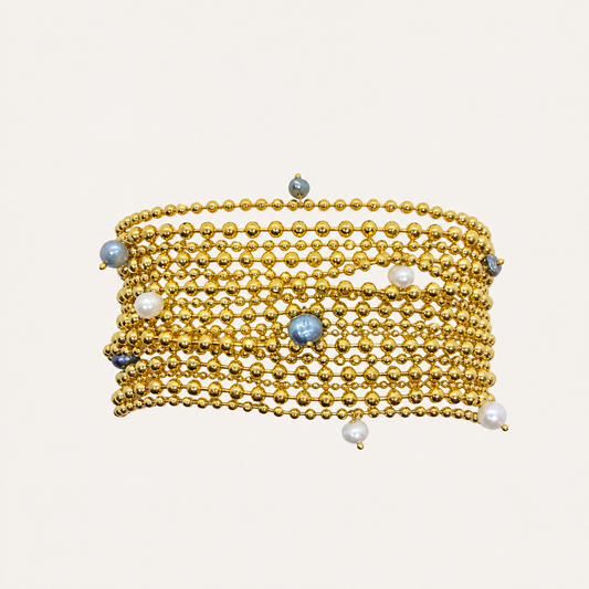 GAS Bijoux Bracelet - Romeo Gold / Mother-of-pearl