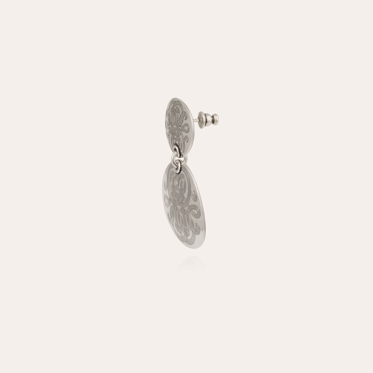 Boucles d'oreilles GAS Bijoux - Diva double argent