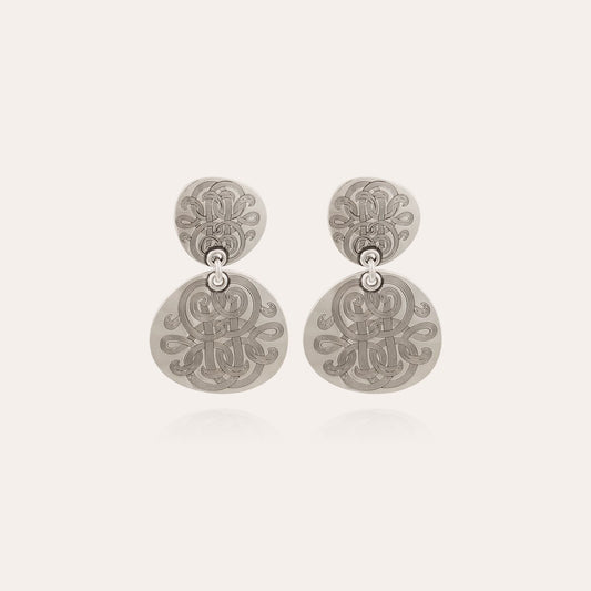 Boucles d'oreilles GAS Bijoux - Diva double argent
