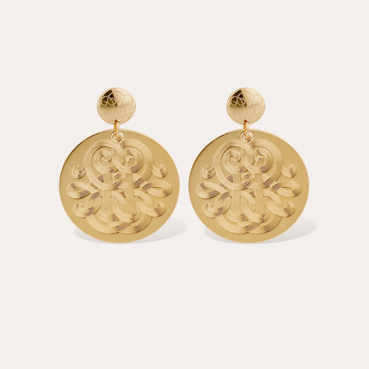 Boucles d'oreilles GAS Bijoux - Diva grand modèle or