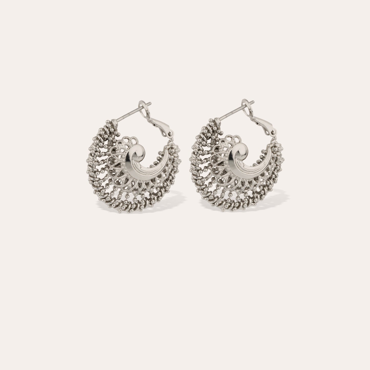 Boucles d'oreilles GAS Bijoux -  Izzia nu petit modèle argent