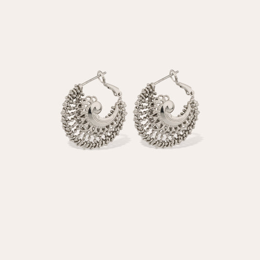 Boucles d'oreilles GAS Bijoux -  Izzia nu petit modèle argent
