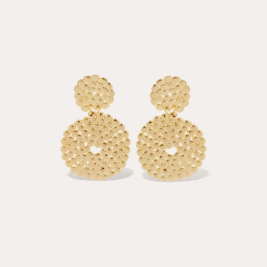 Boucles d'oreilles GAS Bijoux - Onde Lucky mini or