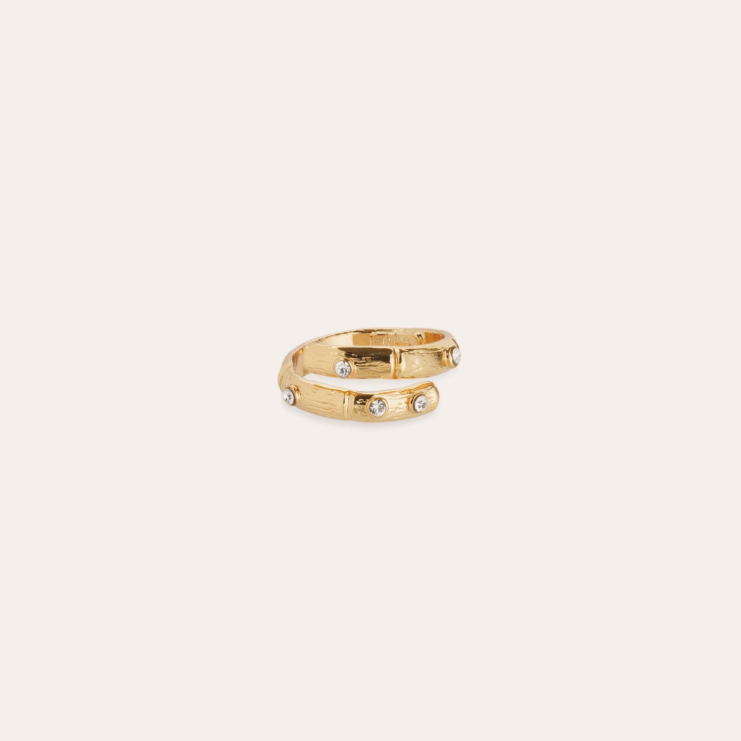 Bague Gas Bijoux - Bambini Liane strass or
