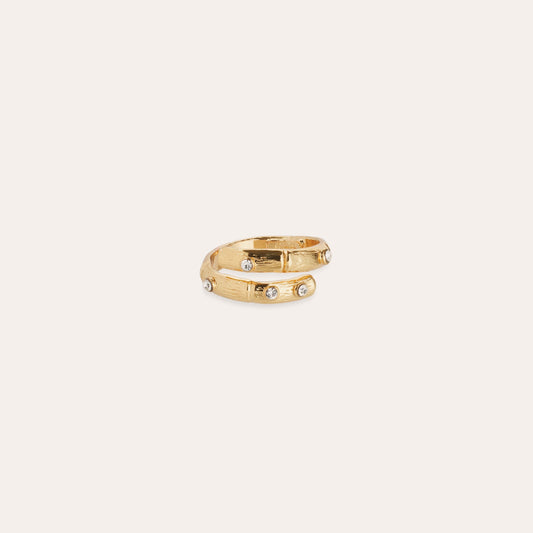 Bague Gas Bijoux - Bambini Liane strass or