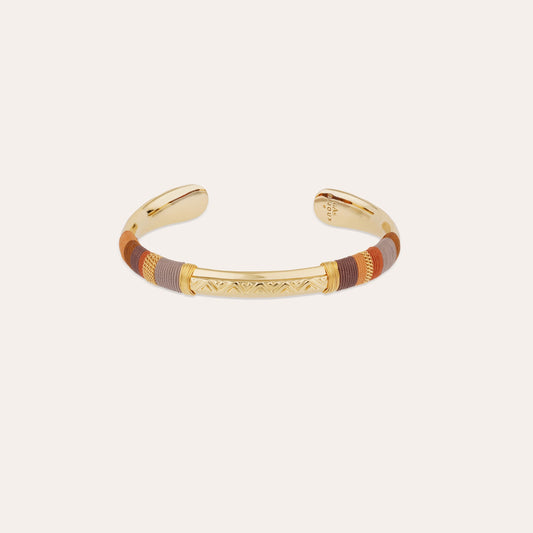 GAS Bijoux bracelet - Brick gold / taupe Massai