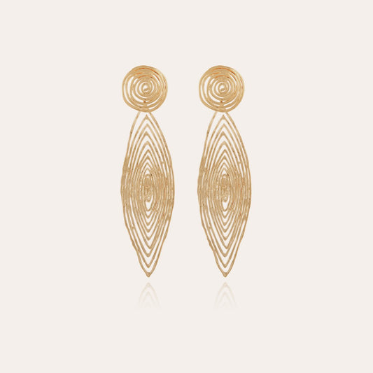 Boucles d'oreilles Gas Bijoux -  Longwave petit modèle or