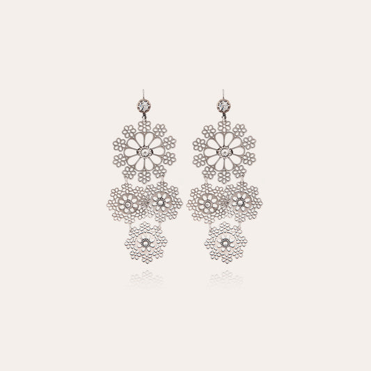 Boucles d'oreilles GAS Bijoux - Neige mini argent