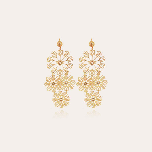 Boucles d'oreilles GAS Bijoux -  Neige mini or
