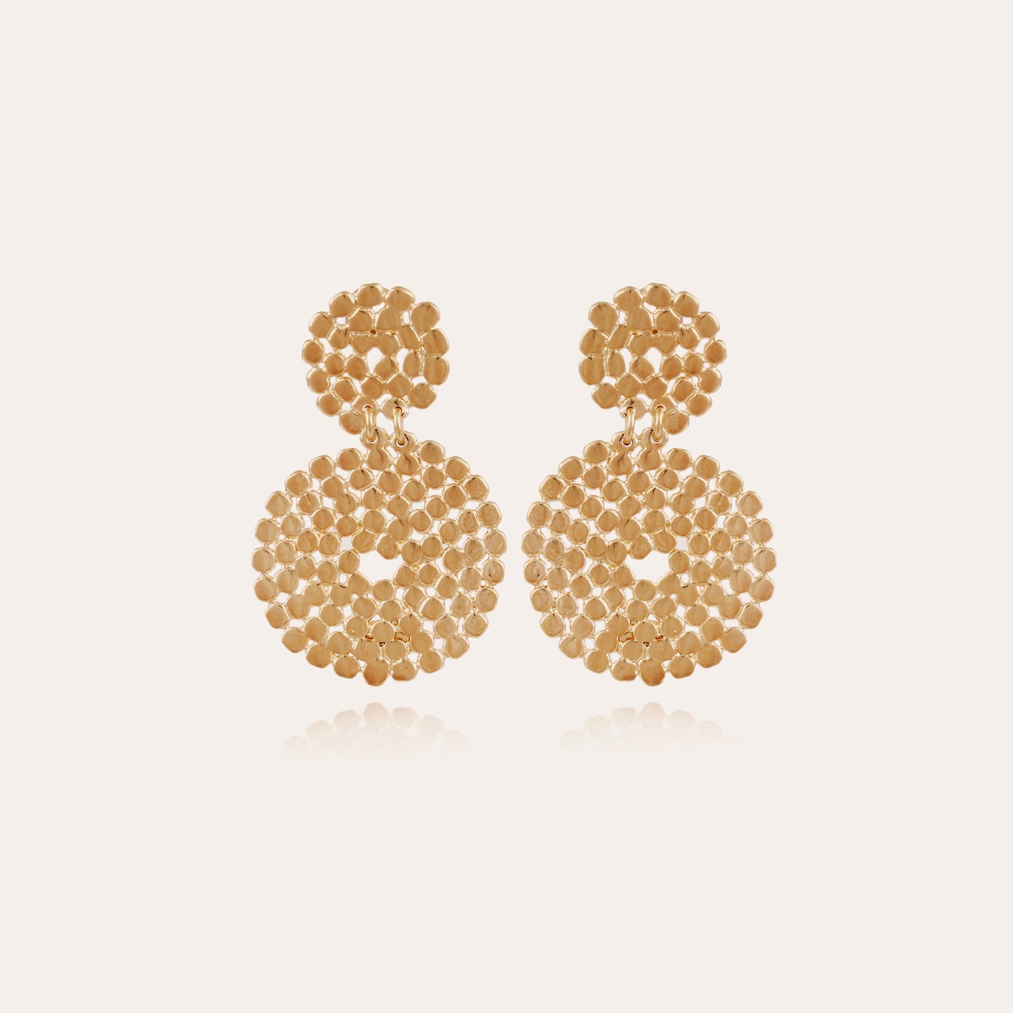Boucles d'oreilles Gas Bijoux - Onde Lucky mini or