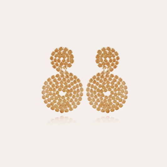 Boucles d'oreilles Gas Bijoux - Onde Lucky mini or