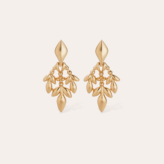 Boucles d'oreilles Gas Bijoux - Olea petit modèle or