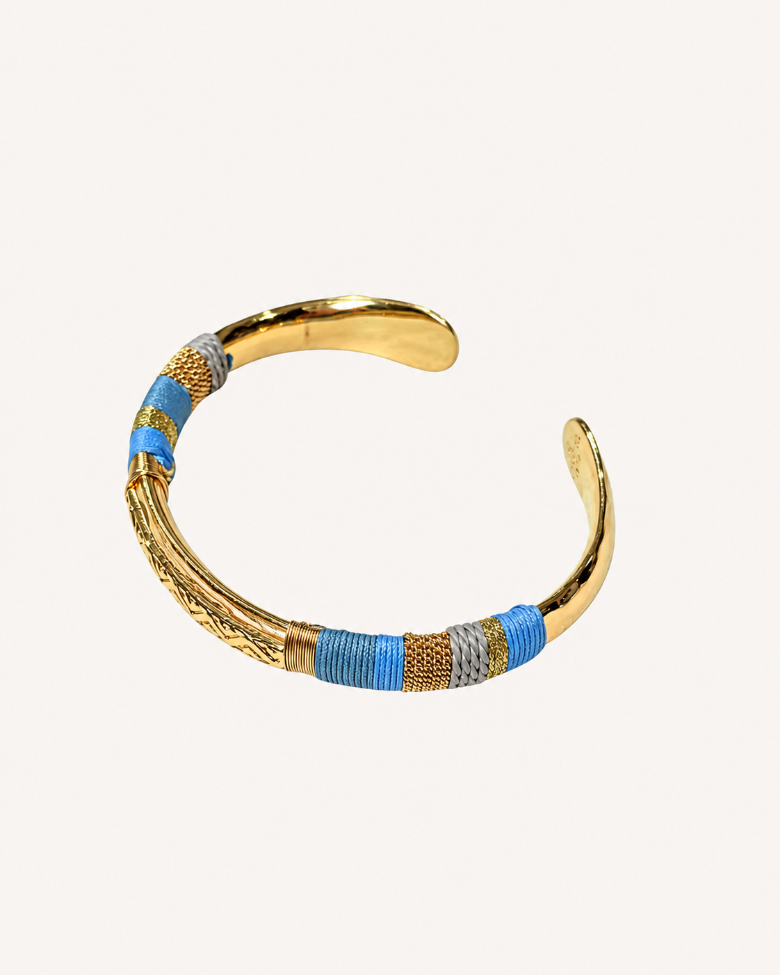 GAS Bijoux bracelet - Massai gold / blue
