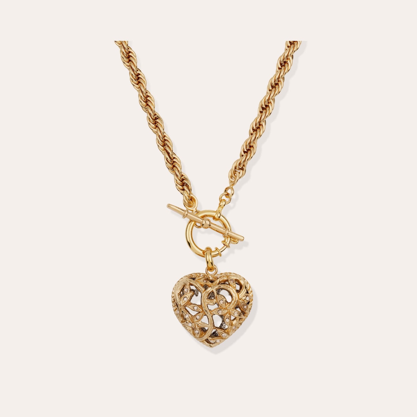 Collier Gas Bijoux - Coracao Liane bicolore