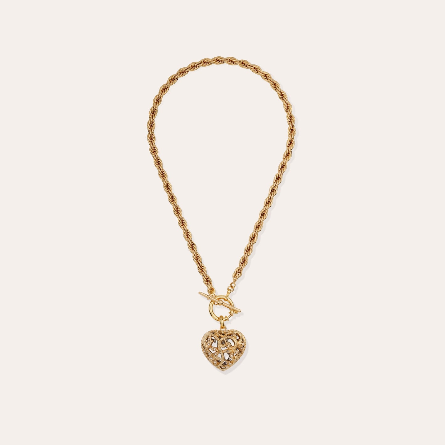 Collier Gas Bijoux - Coracao Liane bicolore