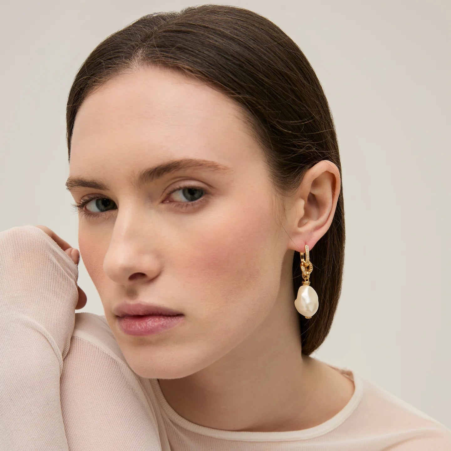 Boucles d'oreilles Gas Bijoux - Hina Biwa or
