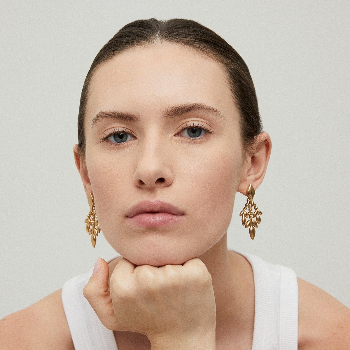 Boucles d'oreilles Gas Bijoux - Olea petit modèle or