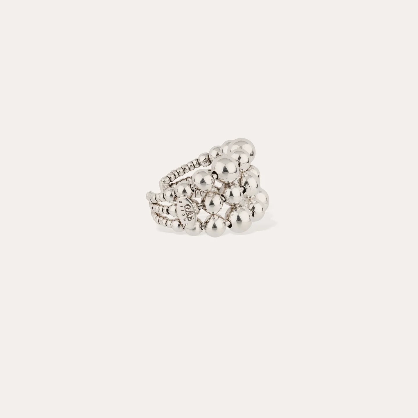Bague Gas Bijoux - Multiperla argent