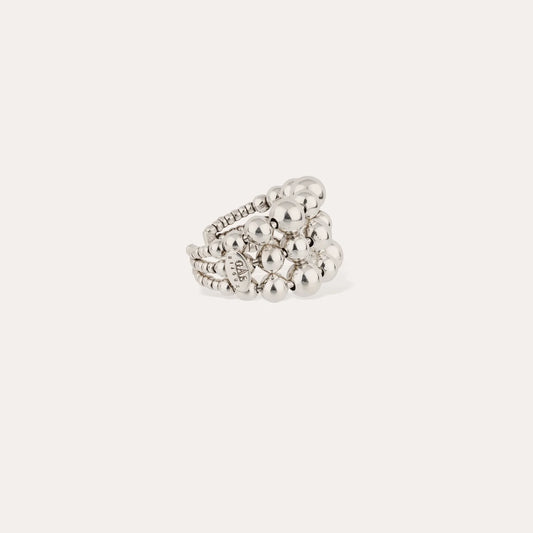 Bague Gas Bijoux - Multiperla argent