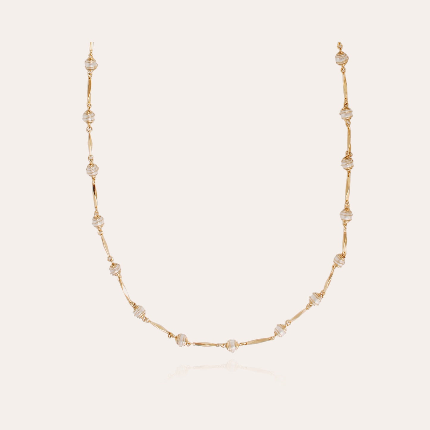 Sautoir GAS Bijoux -  Perla or